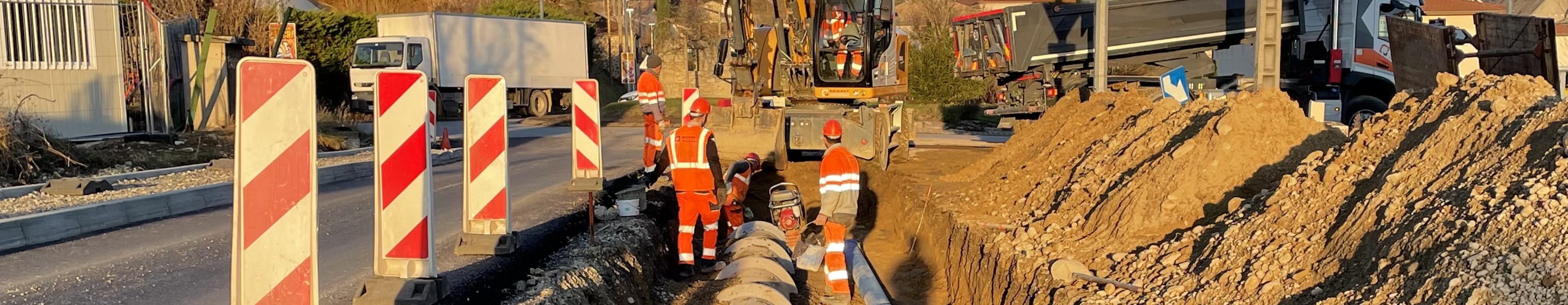 Boisset - Photo d'un chantier